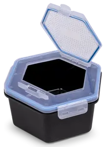 Zebco krabička na živé nástrahy secure-lock bait box 2 l