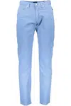 GANT MEN'S LIGHT BLUE TROUSERS
