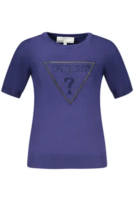 GUESS JEANS WOMEN'S BLUE SWEATER