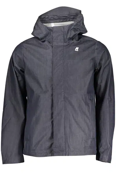 K-WAY BLUE MEN'S SPORTS JACKET