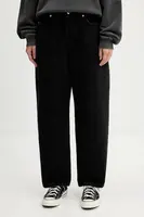 Bavlněné džíny HUGO Gimine_3 dámské, high waist, 50544027