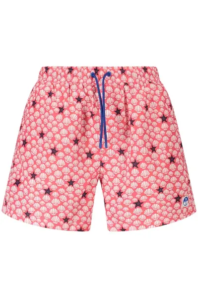 Pánské červené koupací kraťasy North Sails