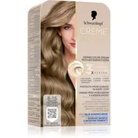 Schwarzkopf Creme Supreme permanentní barva na vlasy odstín 8-16 Chladná popelavá světlá blond 60 ml