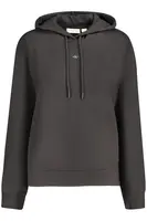 Černá mikina Calvin Klein s kapucí