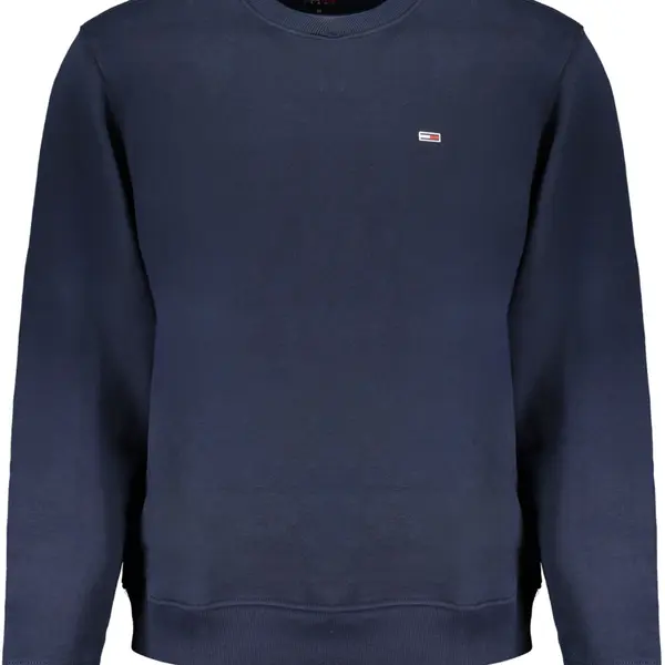 TOMMY HILFIGER MEN'S BLUE ZIPLESS SWEATSHIRT