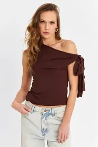 Cool & Sexy Top  hnedá