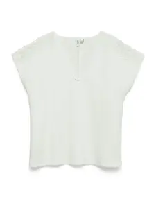 VERO MODA Tričko 'VMJINIMA'  biela