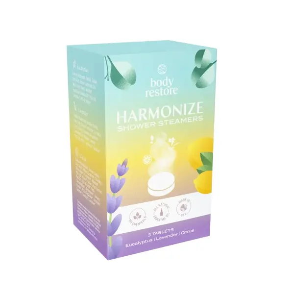 Body Restore Aromatické tablety do sprchy harmonize 3 ks