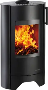 Haas+Sohn Krbové kachle GLOW, čierna