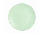 Plytký tanier Apy 25 cm, zelené opálové sklo%