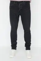 Trendyol Anthracite Flexible Fabric Skinny Fit Slim Fit Jeans Trousers
