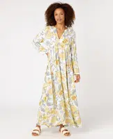 šaty Rip Curl ALWAYS SUMMER KAFTAN White