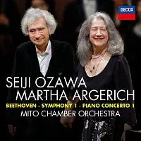 Martha Argerich, Mito Chamber Orchestra, Seiji Ozawa – Beethoven: Symphony No. 1; Piano Concerto No. 1 [Live] CD