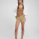 GAP Teen kraťasy high rise khaki Washwell - Holky