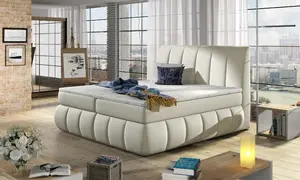 Boxspring Vincenzo Rozměr: 180 x 200 cm, látka: Soft 33
