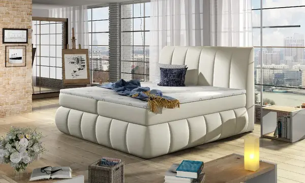 Boxspring Vincenzo Rozměr: 180 x 200 cm, látka: Soft 33