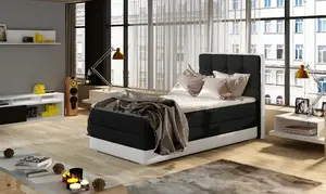 Boxspring Aster 90 látka: Sawana 14/ Soft 17, Varianta: Levá