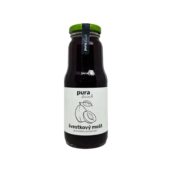 PURADRINK Švestkový mošt BIO 300 ml