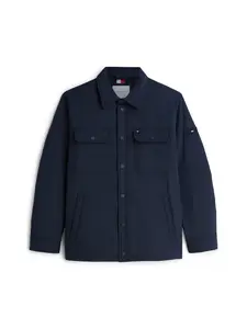 TOMMY HILFIGER Prechodná bunda  námornícka modrá