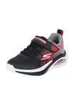 SKECHERS Tenisky 'MICROSPEC MAX VELOCITY'  sivá / červená / čierna / biela