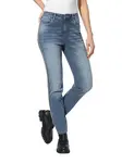 heine Džínsy  modrá denim / čierna / strieborná