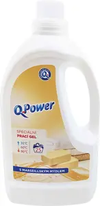 Q Power prací gél 25PD Marseilské mydlo