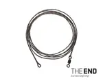 Delphin návazec THE END Leadcore + swivel / 3ks 1m