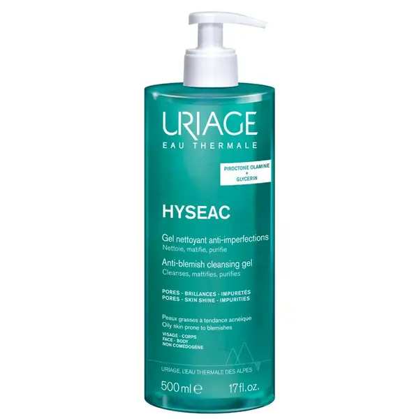 URIAGE HYSEAC CLEANSING GEL 500ML