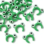 20Pcs Frog Ear Silicone Focal Beads