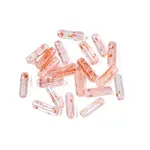 Picasso Transparent Glass Bugle Beads