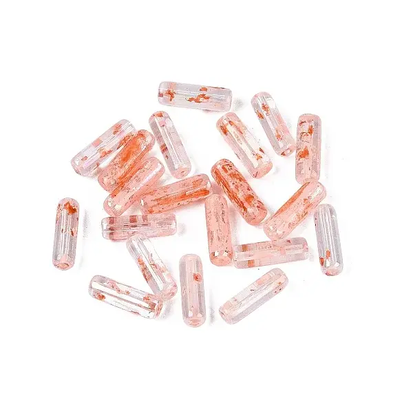 Picasso Transparent Glass Bugle Beads