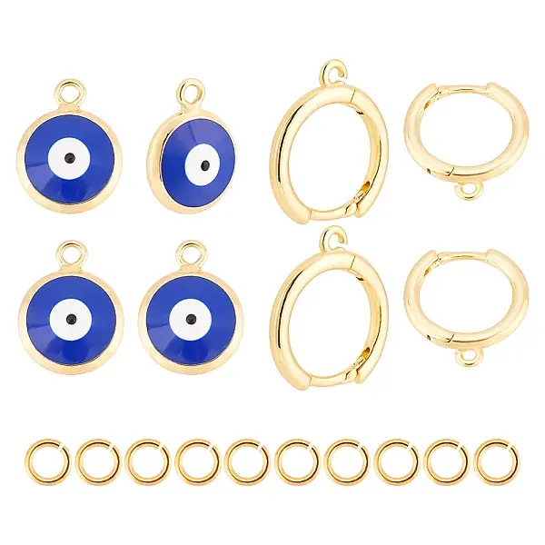 DIY Evil Eye Earring Making Kit