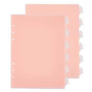 Dolphin PP Binders Index Divider Sheets