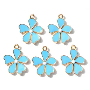 Alloy Enamel Pendants