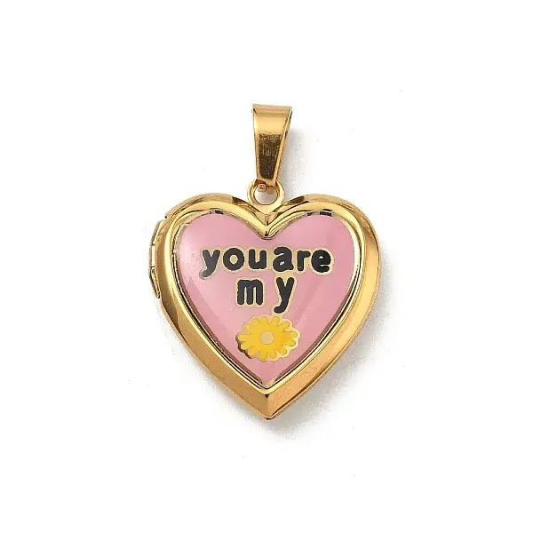 304 Stainless Steel Locket Pendants