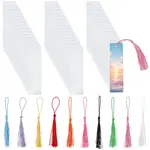 50Pcs 10 Colors Polyester Tassel Decorations