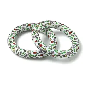 Floral Silicon Beads