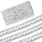 Sparkle Polyester Paillette Lace Ribbons