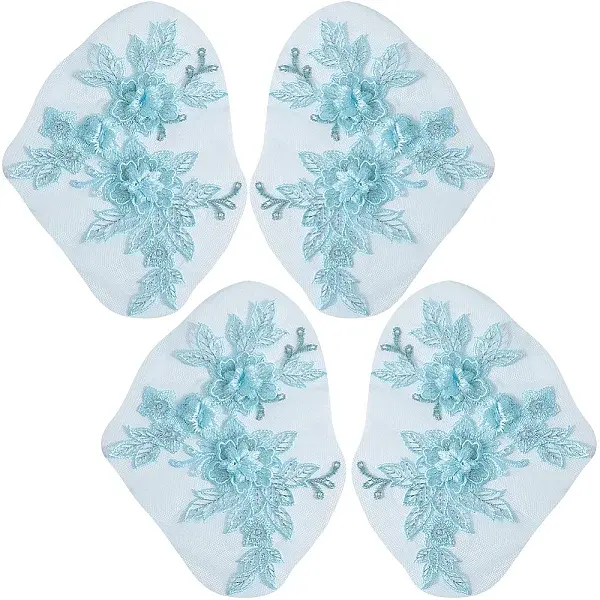 Polyester Embroidery Sequin Costume Accessories