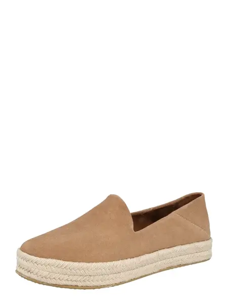 TOMS Espadrilky  svetlohnedá