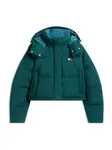Tommy Jeans Zimná bunda 'ALASKA'  tmavozelená
