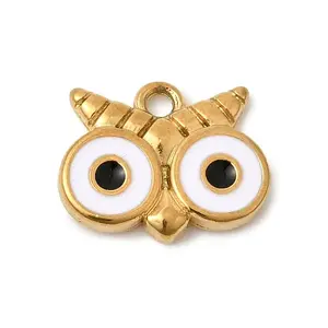 304 Stainless Steel Enamel Charms