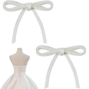 2Pcs Polyester Cord for Women's Wedding Dress Zipper Replacement
