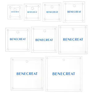 9Pcs 9 Style Clear Acrylic Quilting Template