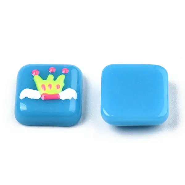 Opaque Resin Enamel Cabochons