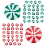60Pcs 3 Styles Resin Buttons