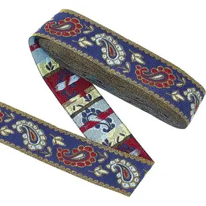 Ethnic Style Embroidery Polyester Ribbon