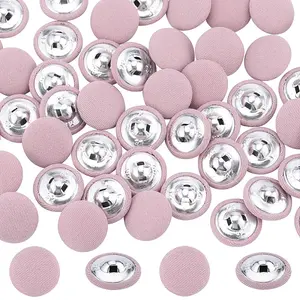 50Pcs 1-Hole Cloth Buttons