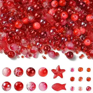 Mixed Styles Glass Beads