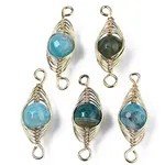 Natural Agate Link Connectors